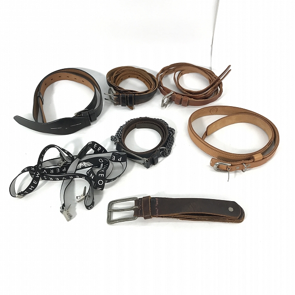 実際に弊社で買取させて頂いた【おまとめ】AG by EXPERIMENT/エージーバイエクスペリメント ベルト 