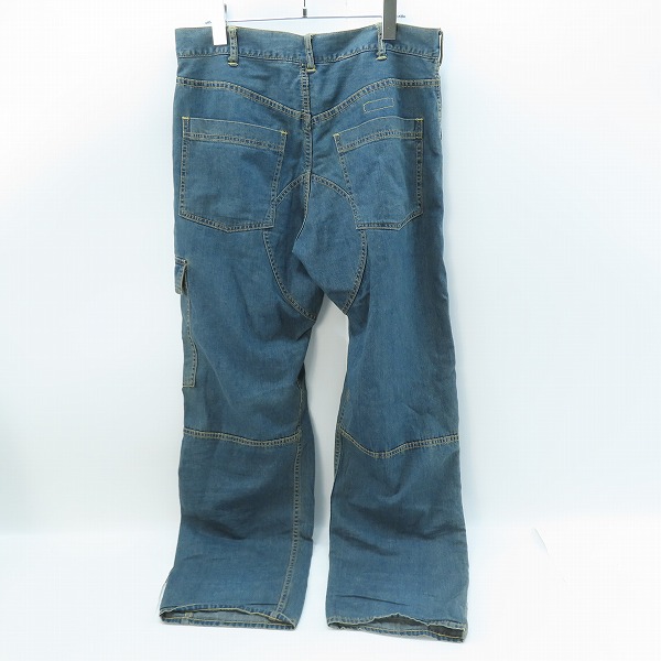 実際に弊社で買取させて頂いたUNDERCOVER×WTAPS/アンダーカバー×ダブルタップス 00SS TEASTER期 デニムパンツ K217 /Mの画像 1枚目