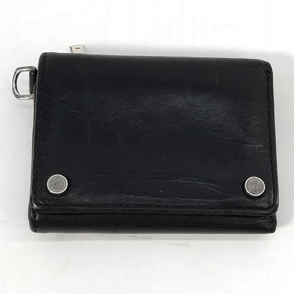 実際に弊社で買取させて頂いたJUSTIN DAVIS/ジャスティンデイビス レザー REGULUS LEATHER WALLET/三つ折り財布 JDV014