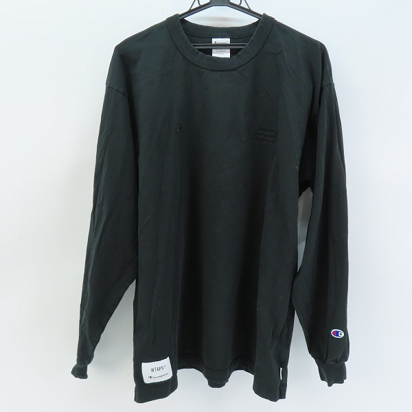 実際に弊社で買取させて頂いたWTAPS × Champion/ダブルタップス × チャンピオン ロングスリーブTシャツ C8-Z411/XL
