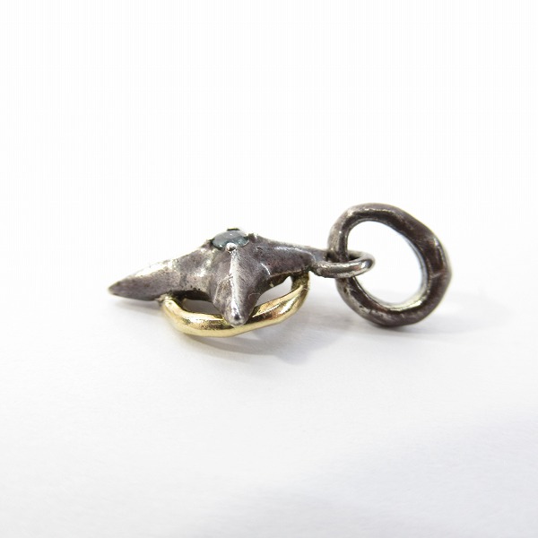 実際に弊社で買取させて頂いたBloody Mary/ブラッディマリー クリスタルム  アレキサンドライト SVxK18 ペンダントトップの画像 2枚目