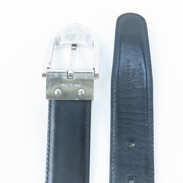 実際に弊社で買取させて頂いたLOUIS VUITTON/ルイヴィトン タイガ サンチュール レザーベルトの画像 2枚目