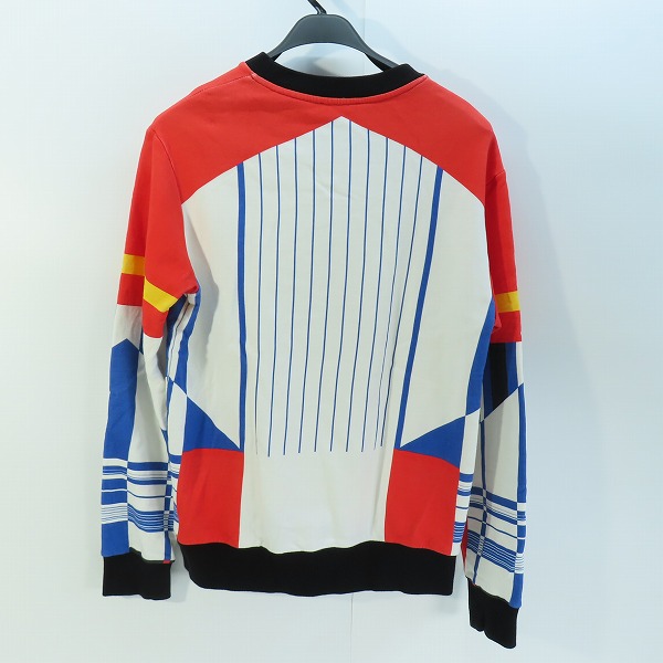 実際に弊社で買取させて頂いたBALMAIN/バルマン エンブレム 刺繍 スウェット シャツ Mの画像 1枚目