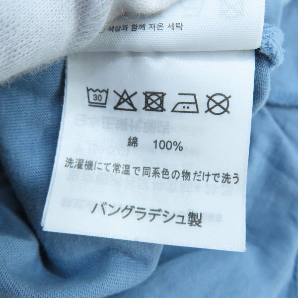 実際に弊社で買取させて頂いたCarhartt/カーハート ポケット Tシャツ ブルー/Sの画像 5枚目