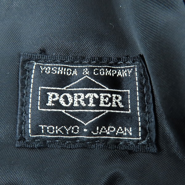 実際に弊社で買取させて頂いたPORTER/ポーター TANKER/タンカー リュックサック/バックパック/デイパック ブラックの画像 4枚目