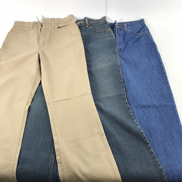 実際に弊社で買取させて頂いた【おまとめ/未使用含む】LEVI'S/リーバイス W 508/517/511/518 デニムパンツ/ジーンズ 32/33の画像 1枚目