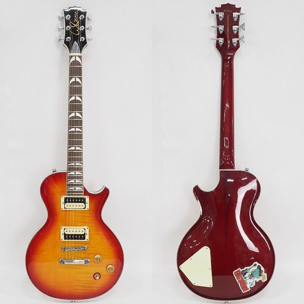 実際に弊社で買取させて頂いた★Leo Scala Guitars/レオ・スカラ Deran Deluxe KSE エレキギター ハードケース付の画像 2枚目