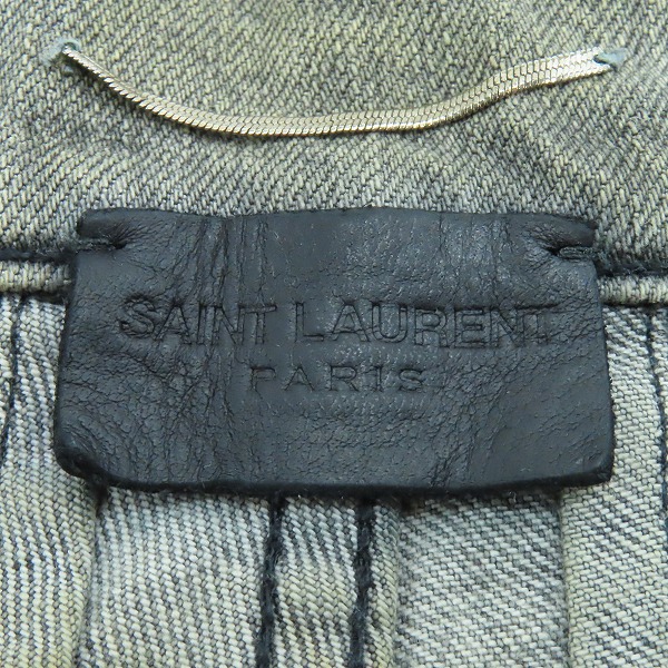 実際に弊社で買取させて頂いたSAINT LAURENT/サンローラン  D02 M/SK-LW デニムパンツ 390001 Y8811の画像 2枚目