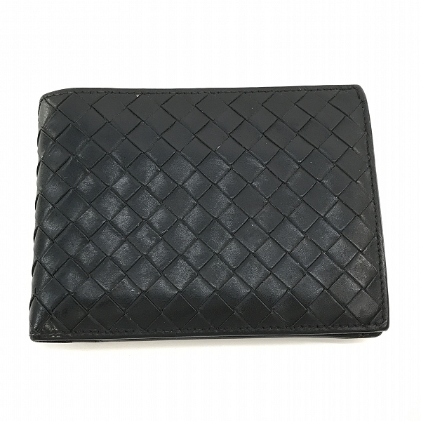 実際に弊社で買取させて頂いたBOTTEGA VENETA/ボッテガヴェネタ イントレチャート 二つ折り財布/ウォレット