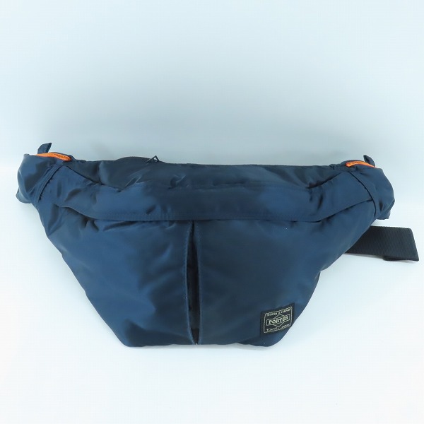 実際に弊社で買取させて頂いた(4)【未使用】PORTER/ポーター TANKER WAIST BAG (L) タンカー ウエストバッグ L アイアンブルー/622-76628