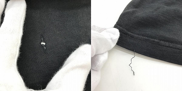 実際に弊社で買取させて頂いたMOTLEY CRUE/モトリークルー SHOOT製 ヴィンテージ/ビンテージ 2008年 CRUEFEST/クルーフェス バンド Tシャツ/XLの画像 9枚目