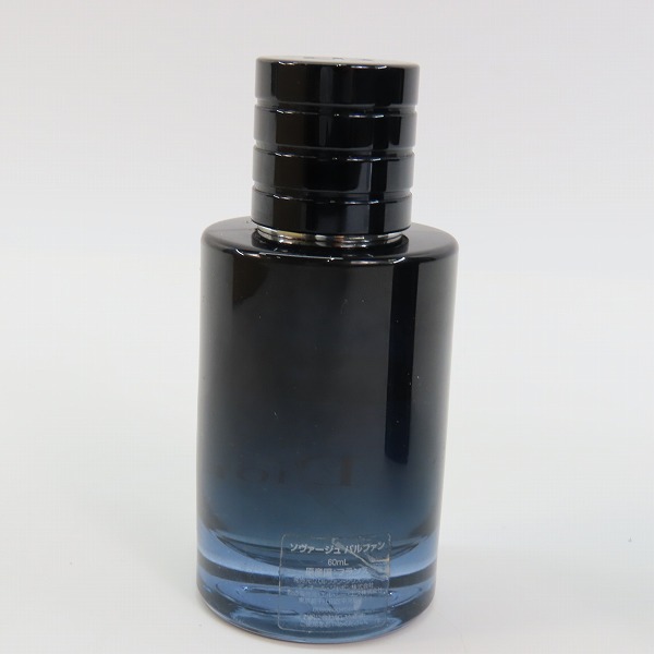 実際に弊社で買取させて頂いたDior/ディオール SAUVAGE/ソヴァージュ オードパルファン/香水 60mlの画像 2枚目