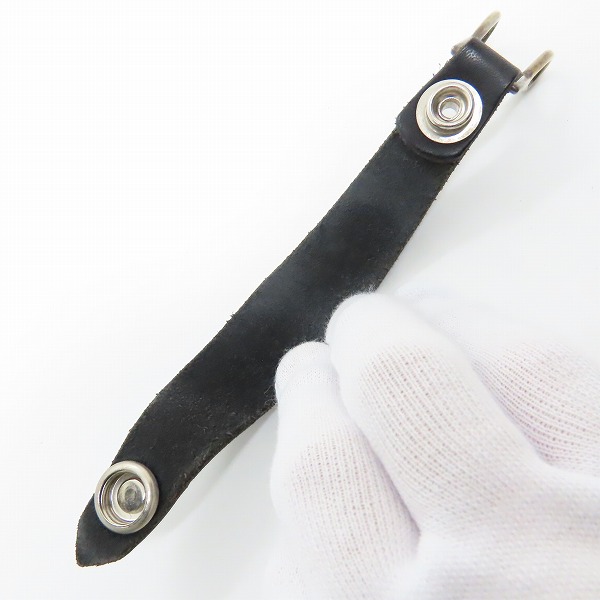 実際に弊社で買取させて頂いたCHROME HEARTS/クロムハーツ Wベルトループ クロスボタンの画像 8枚目