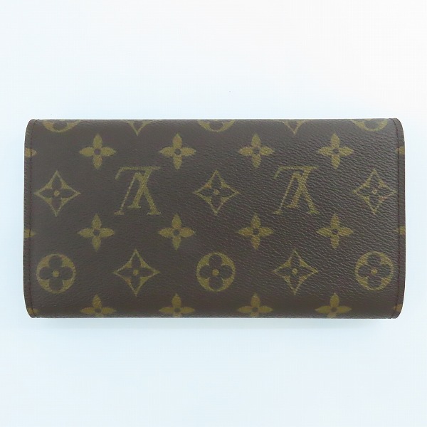 実際に弊社で買取させて頂いたLOUIS VUITTON/ルイヴィトン モノグラム ポルトトレゾール インターナショナル 3つ折り長財布/M61215の画像 1枚目