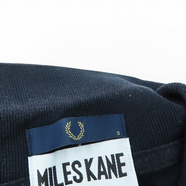 実際に弊社で買取させて頂いたFRED PERRY/フレッドペリー MILES KANE ハーフジップ 半袖ポロシャツ/カットソー/Sの画像 6枚目