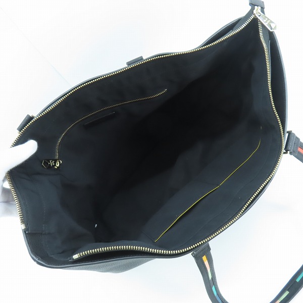 実際に弊社で買取させて頂いたPaul Smith/ポールスミス トートバッグ  インレイドストライプハンドル トートバッグ/ハンドバッグの画像 3枚目