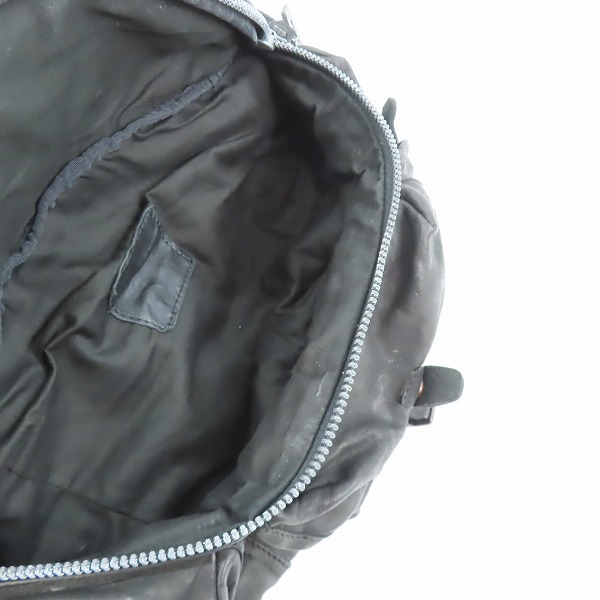 実際に弊社で買取させて頂いたISAMUKATAYAMA BACKLASH/バックラッシュ ダブルショルダー 3ピンベルト ウェストバッグ ブラック 92-12の画像 3枚目