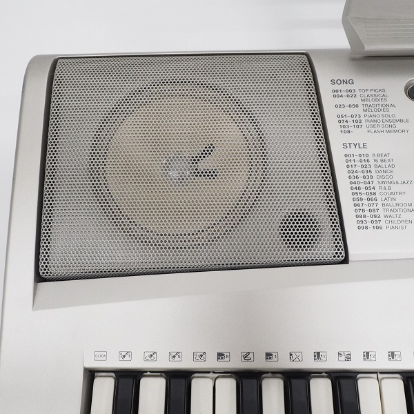 実際に弊社で買取させて頂いた★YAMAHA/ヤマハ PORTATONE PSR-E303/ポータトーン 61鍵盤 ポータブルキーボード【簡易動作確認済】の画像 1枚目