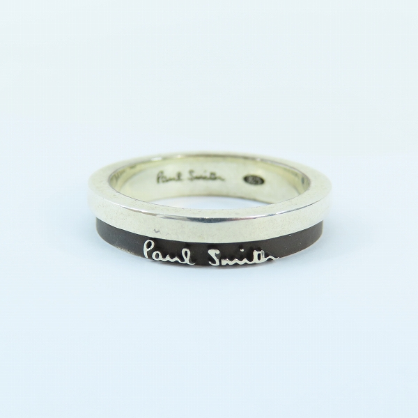 実際に弊社で買取させて頂いたPaul Smith/ポールスミス Bicolor Logo リング 17号の画像 1枚目