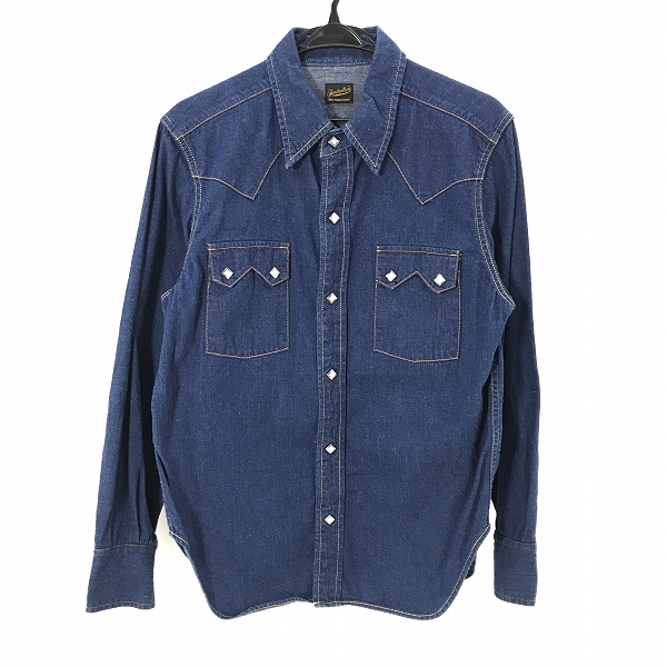 実際に弊社で買取させて頂いたTENDERLOIN/テンダーロイン 長袖デニムシャツ ウェスタンシャツ/S