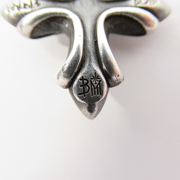 実際に弊社で買取させて頂いたBloody Mary/ブラッディマリー クリスマス限定 ルビー付クロスネックレス の画像 3枚目