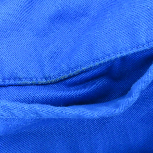 実際に弊社で買取させて頂いたdickies/ディッキーズ ムラサキスポーツ別注 ダブルニーシェフパンツ カラーパンツ ブルー 14764500/Mの画像 8枚目