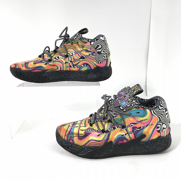 実際に弊社で買取させて頂いたPUMA/プーマ MB.03 DEXTERS LABORATORY LaMelo Ball/ラメロ・ボール スニーカー 379330-01/27の画像 3枚目