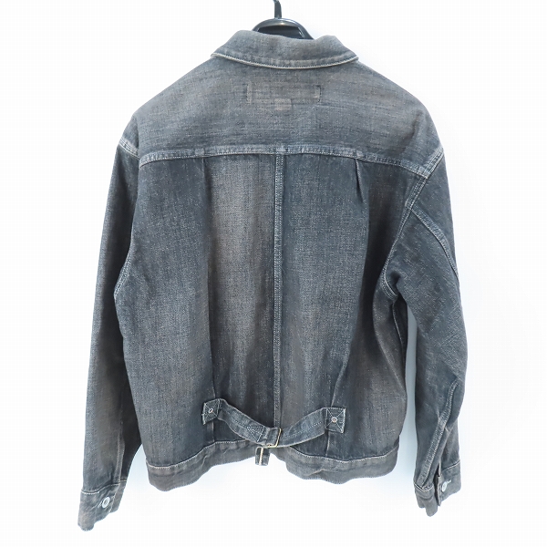実際に弊社で買取させて頂いたNEIGHBORHOOD/ネイバーフッド WASHED DENIM TYPE-1 JACKET/デニムジャケット 242XBNH-JKM02/Sの画像 1枚目