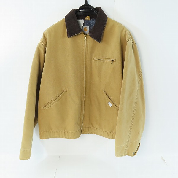 実際に弊社で買取させて頂いたCarhartt/カーハート 90s ダック地 裏地ブランケット デトロイトジャケット