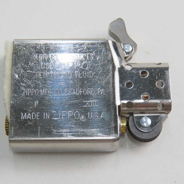 実際に弊社で買取させて頂いたZIPPO/ジッポー Harley-Davidson/ハーレーダビッドソン 95th Anniversary/95周年記念 エンジン型スタンド付き 1997年製の画像 7枚目