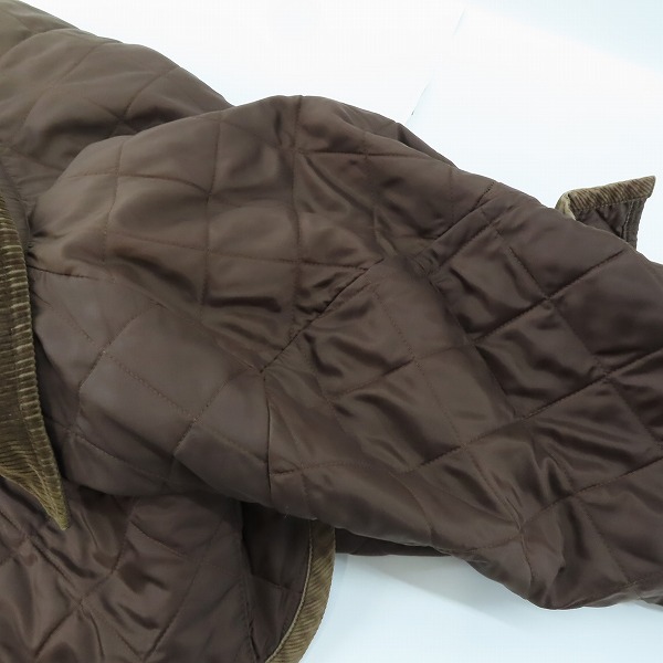 実際に弊社で買取させて頂いたEDIFICE×LAVENHAM/エディフィス×ラベンハム 別注 キルティングジャケット 38の画像 8枚目