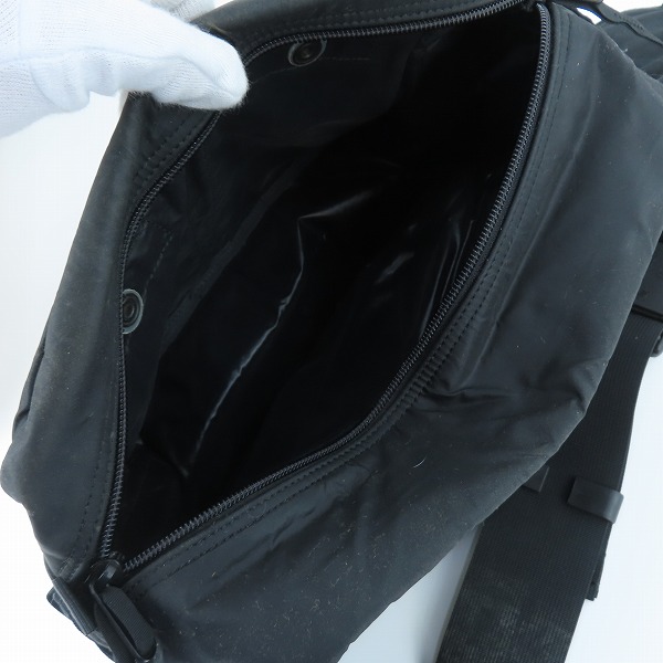 実際に弊社で買取させて頂いた【難あり】PORTER/ポーター ウェストバッグ ブラックの画像 3枚目
