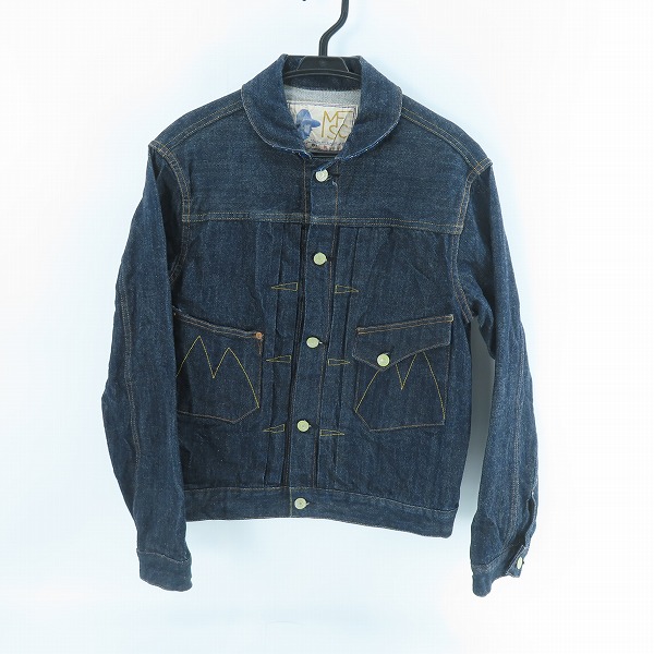 実際に弊社で買取させて頂いたMFSC/ミスターフリーダム×シュガーケーン デニムジャケット LOT 64/38