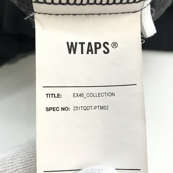 実際に弊社で買取させて頂いたWTAPS/ダブルタップス TROUSERS パンツ 231TQDT-PTM02/03の画像 4枚目