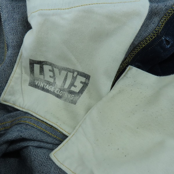 実際に弊社で買取させて頂いたLEVI’S VINTAGE CLOTHING/リーバイス 501XX ビンテージ 1933年モデル復刻版 ジーンズ デニム/PC9-33501-0048/W38L34の画像 6枚目