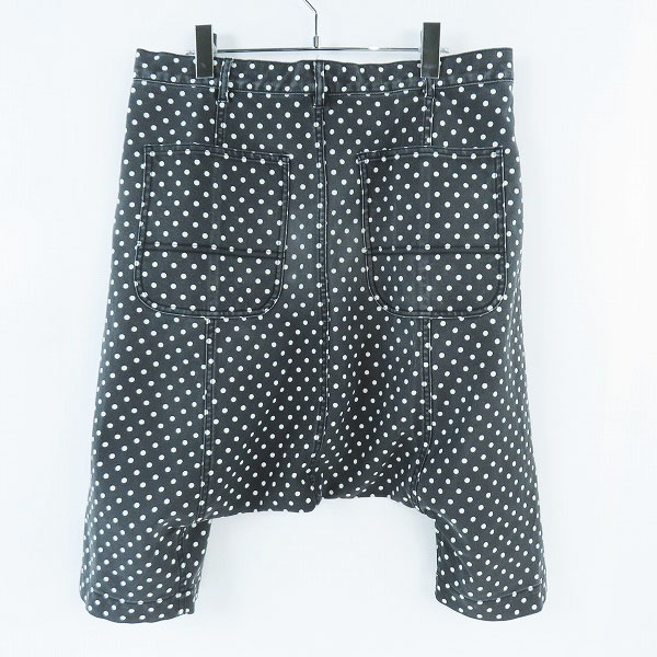 実際に弊社で買取させて頂いたBLACK COMME des GARCONS/ブラックコムデギャルソン ドット サルエルパンツ/Mの画像 1枚目