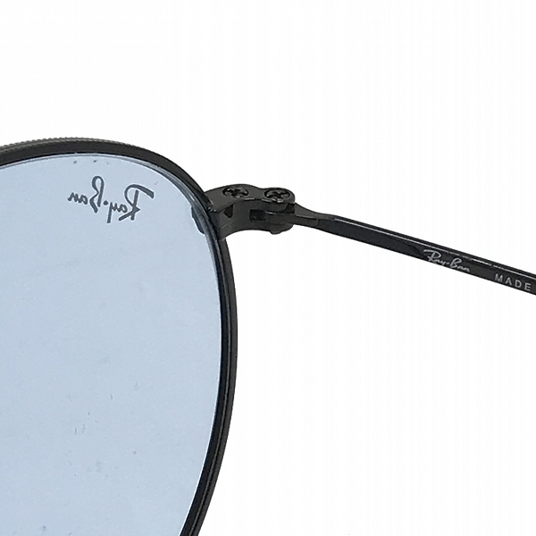 実際に弊社で買取させて頂いたRay-Ban/レイバン ROUND METAL/ラウンドメタル サングラス RB3447 002の画像 4枚目