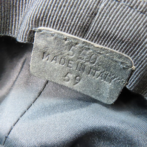 実際に弊社で買取させて頂いたFelisi/フェリージ ナイロンハット レザーストラップ 59の画像 6枚目