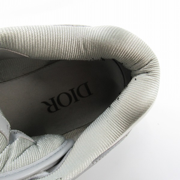 実際に弊社で買取させて頂いたDIOR/ディオール B57 MID TOP CALF DO JACQUARD ミッドトップ スニーカー/41の画像 4枚目