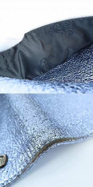 実際に弊社で買取させて頂いた【インボイス原本】CHROME HEARTS/クロムハーツ  PASSPORT COVER #2 パスポート カバー フィリグリークロス メタリックカラーの画像 7枚目