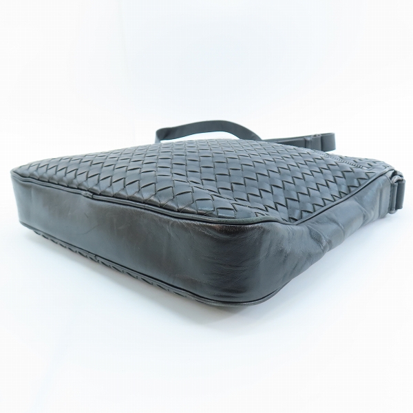 実際に弊社で買取させて頂いたBOTTEGA VENETA/ボッテガ ヴェネタ メッセンジャーバッグ/ショルダーバッグ B06136171Kの画像 2枚目