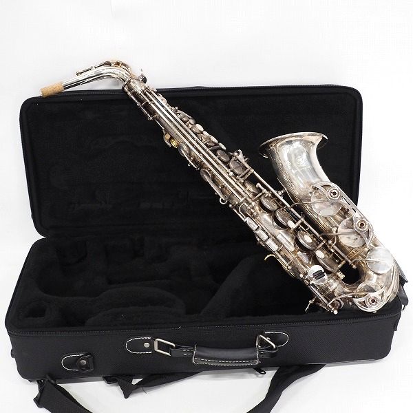実際に弊社で買取させて頂いた★YAMAHA/ヤマハ YAS-62SNM アルトサックス Custom AV1ネック搭載 限定モデル シルバー 2021年製 ハードケース付