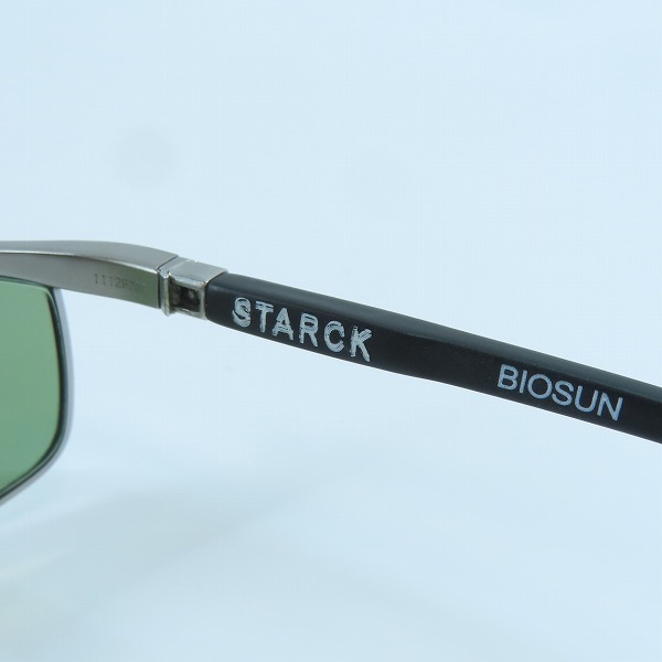 実際に弊社で買取させて頂いたalain mikli×STARCK EYES/アランミクリ×スタルクアイズ BIOSUN メタルフレーム P0103.02の画像 4枚目