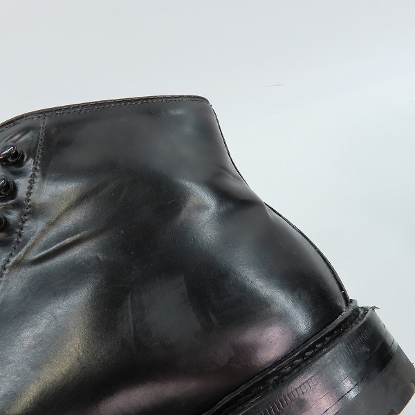 実際に弊社で買取させて頂いたALDEN/オールデン ハワイアンタンカーブーツ/シューズ コードバン 4020HC/7Dの画像 7枚目