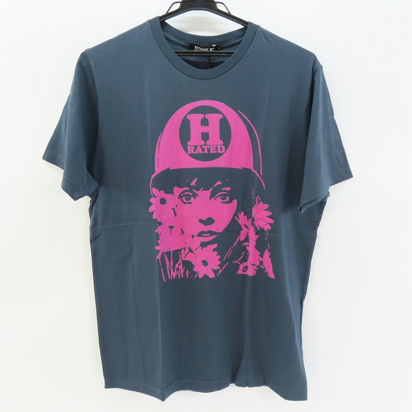 実際に弊社で買取させて頂いた【未使用】HYSTERIC GLAMOUR/ヒステリックグラマー RATED TEE ガール プリント Tシャツ 0221CT13  L