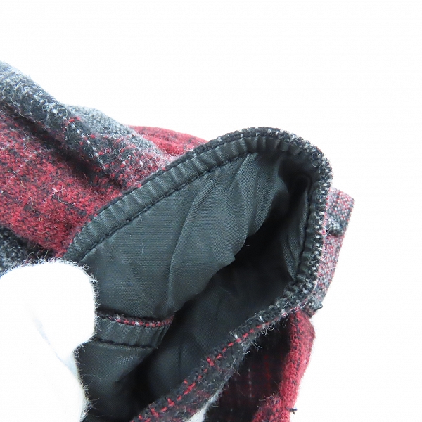 実際に弊社で買取させて頂いたRUDE GALLERY/ルードギャラリー オープンカラーチェックシャツ/2の画像 8枚目