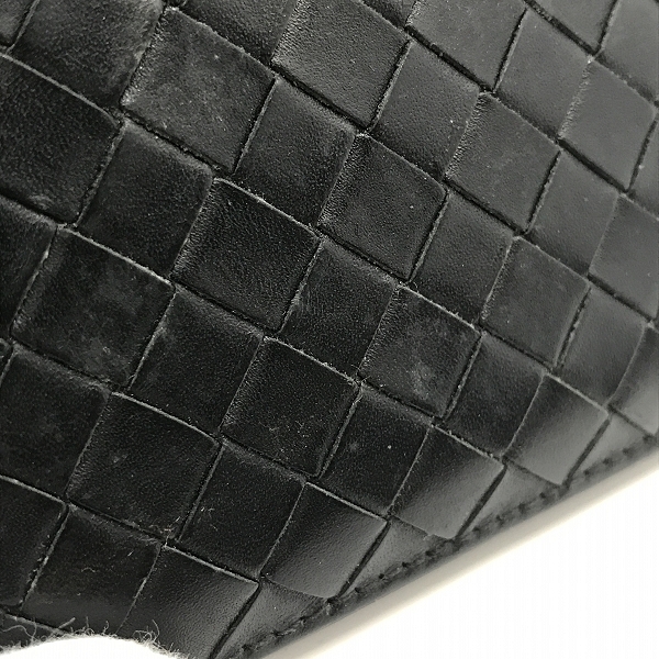 実際に弊社で買取させて頂いたBOTTEGA VENETA/ボッテガヴェネタ イントレチャート 二つ折り財布/ウォレットの画像 8枚目