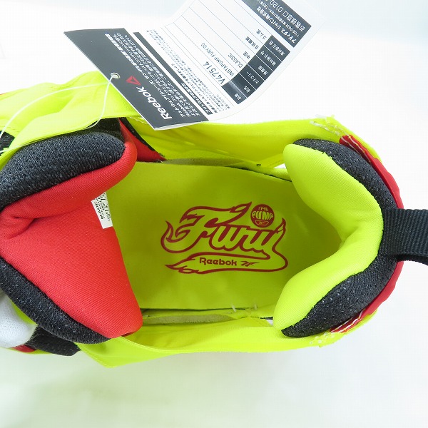 実際に弊社で買取させて頂いたReebok/リーボック INSTA PUMP FURY インスタポンプフューリー 復刻 V47514 28.0の画像 4枚目