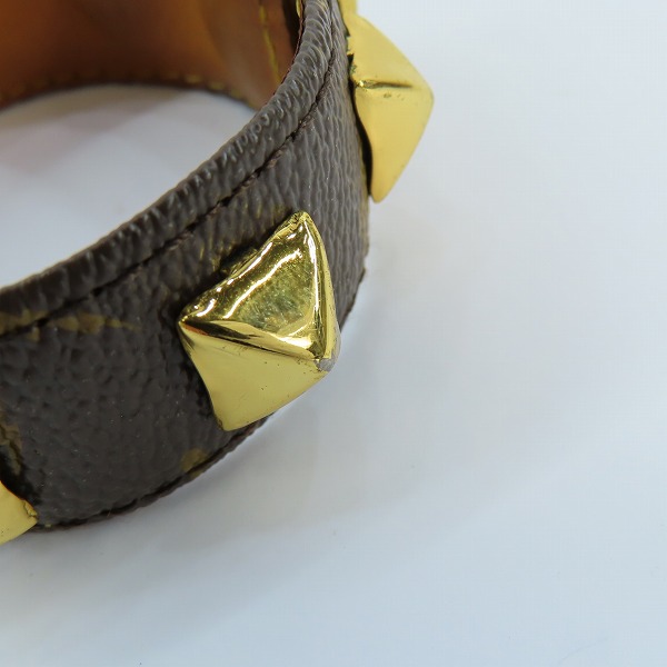 実際に弊社で買取させて頂いたUNDERCOVER/アンダーカバー レザー スタッズ バングルの画像 8枚目