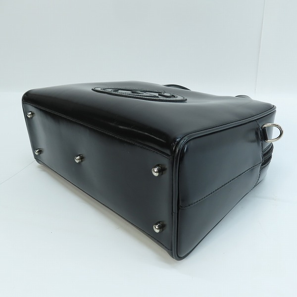 実際に弊社で買取させて頂いたGUCCI/グッチ エナメル  ハンドバッグの画像 2枚目